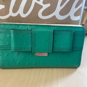 SOLD Kate Spade Teal Wallet